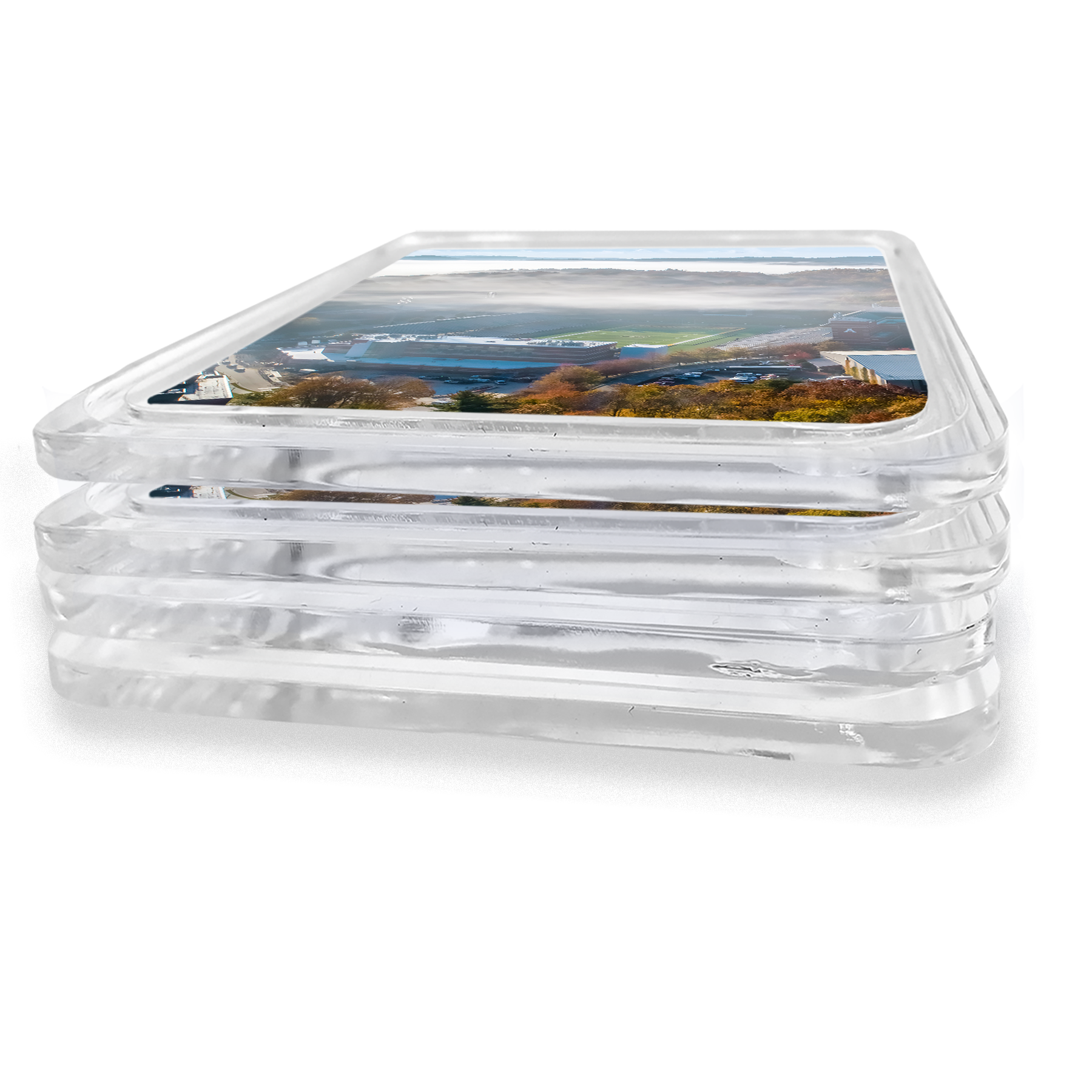 Appalachian State Mountaineers - Autumn Mist Field Drink Coaster