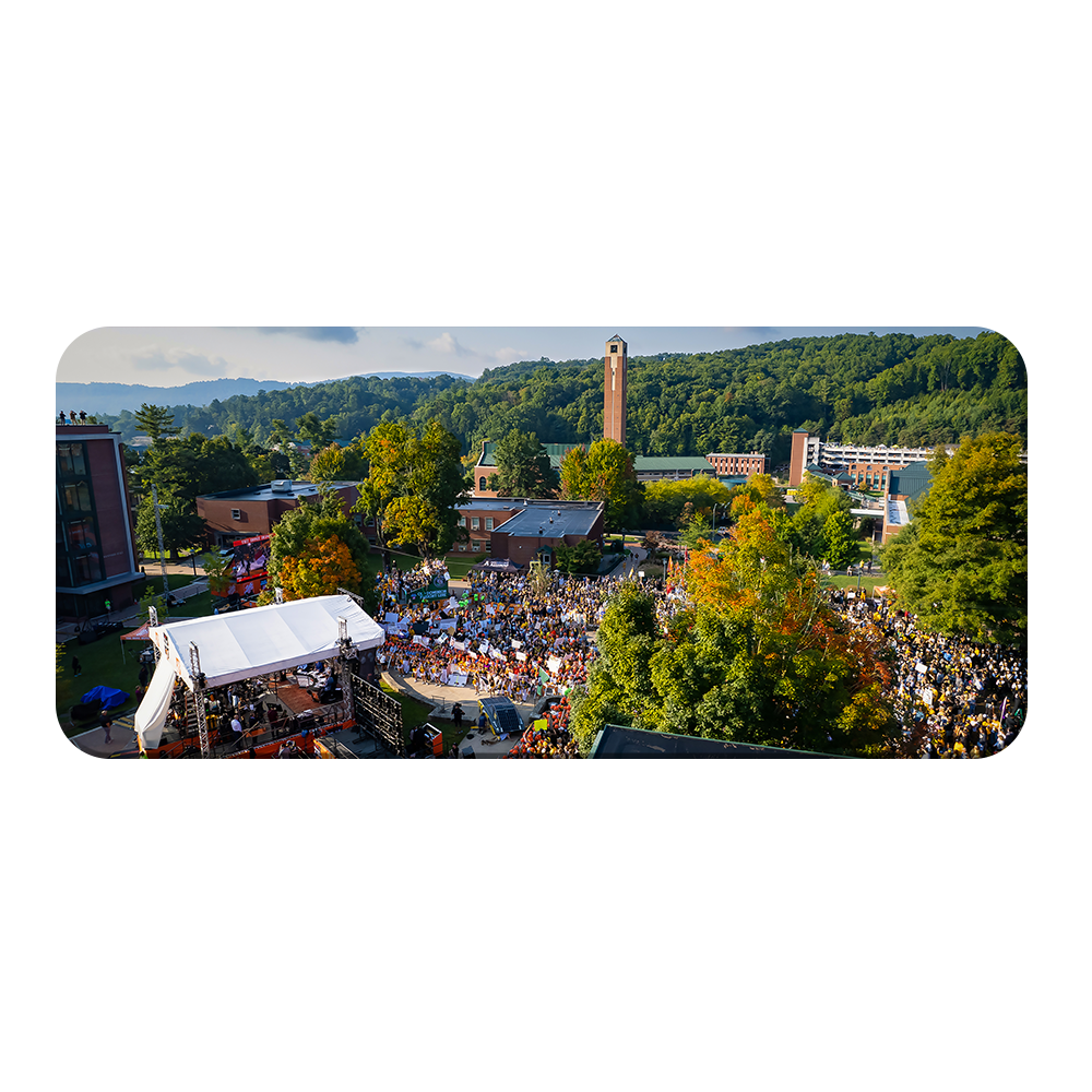 Appalachian State Mountaineers - Game Day Aerial Panoramic - College Wall Art #PVC