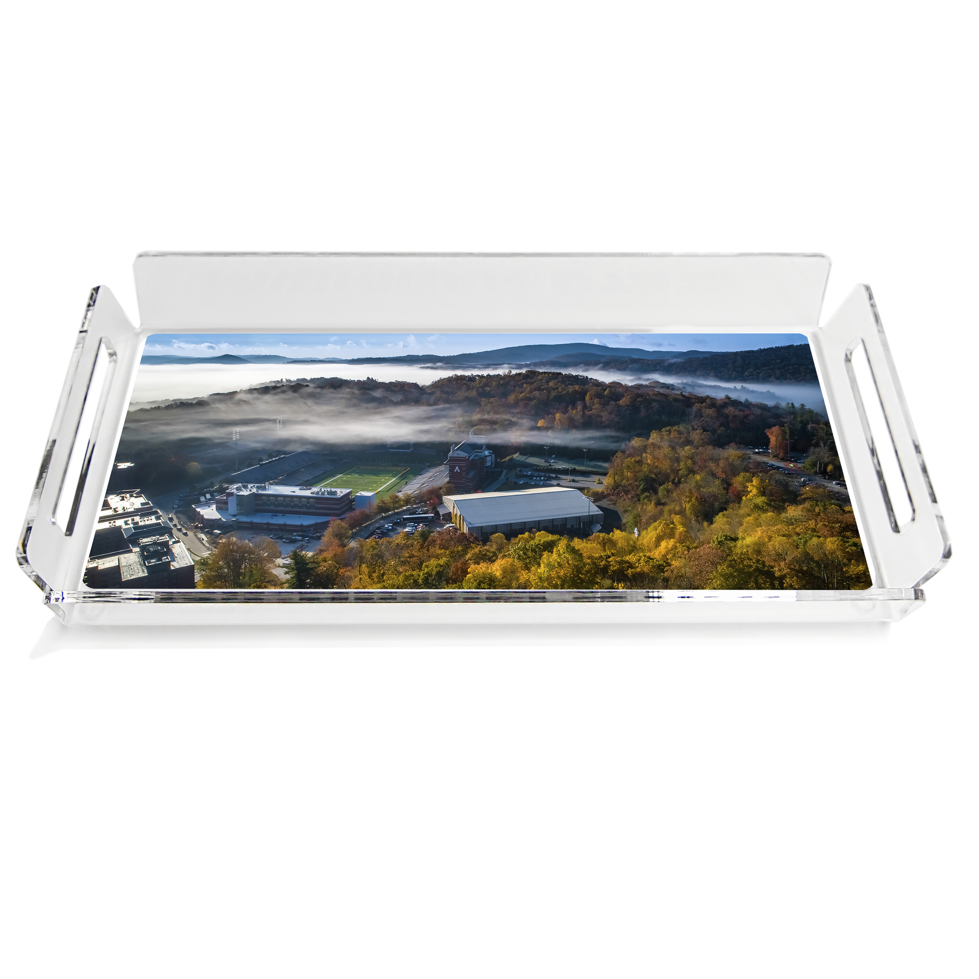Appalachian State Mountaineers - Autumn Mist Decorative Serving Tray - College Wall Art #Tray