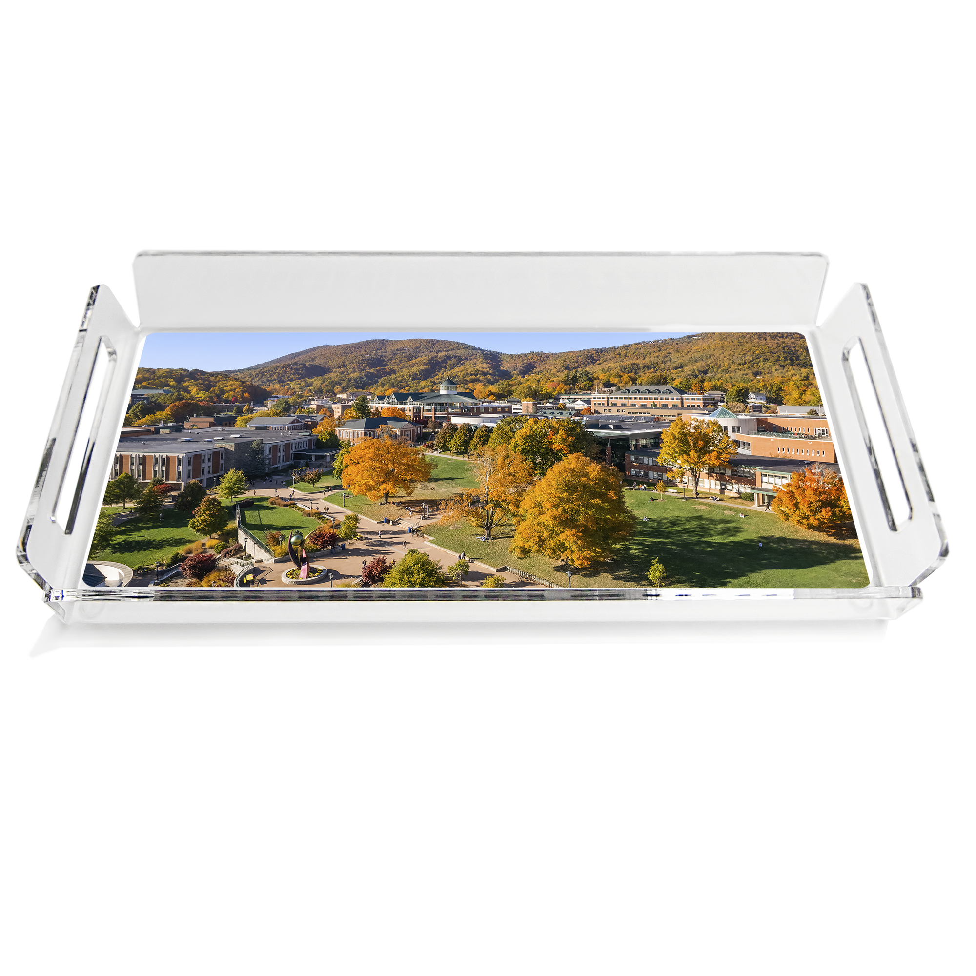 Appalachian State Mountaineers - Campus Fall Colors Decorative Serving Tray - College Wall Art #Tray