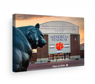 Clemson Tigers - Memorial Stadium Sunset Class of 2026