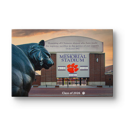 Clemson Tigers - Memorial Stadium Sunset Class of 2026