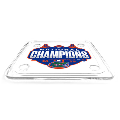 Florida Gators - 2025 Florida Gators National Champions NCAA Men's Basketball Drink Coaster