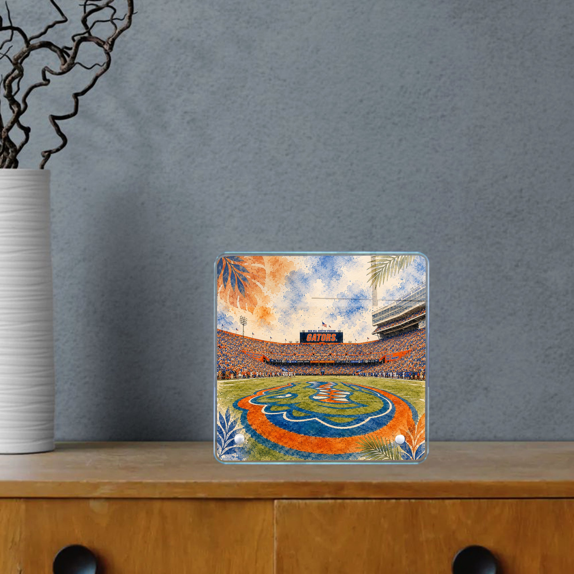 Florida Gators -Gators Game Day at Ben Hill Griffin #Acrylic Mini