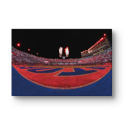 Florida Gators - Won't Back Down from the End Zone - College Wall Art #Canvas