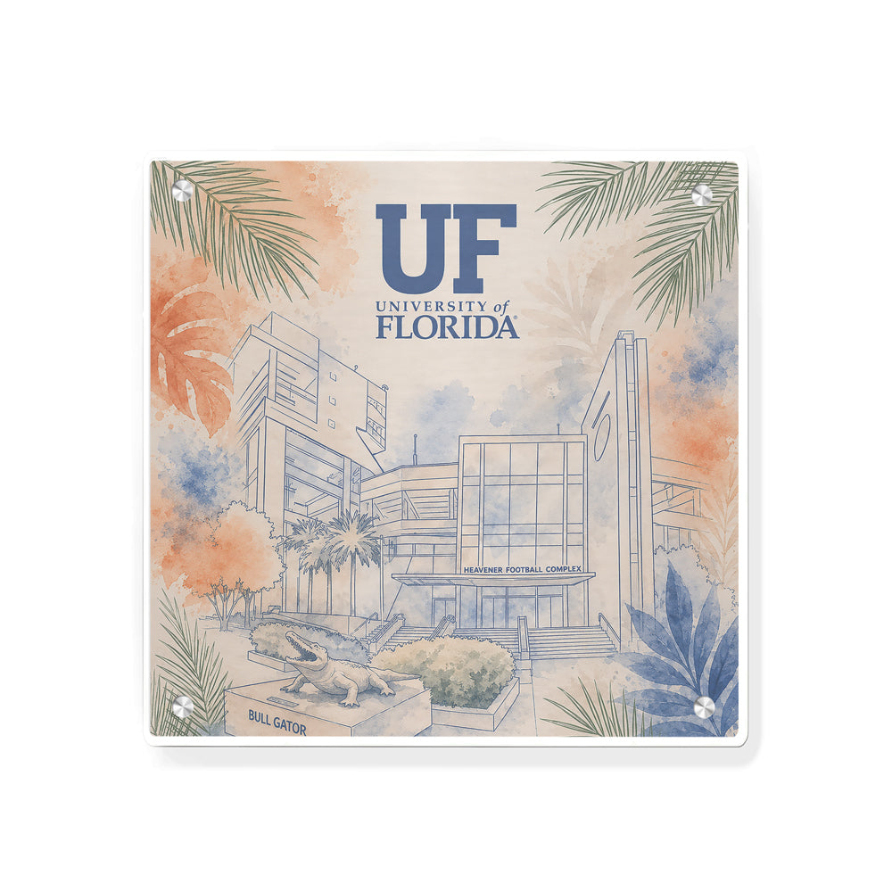 Florida Gators - UF University of Florida - College Wall Art #Metal