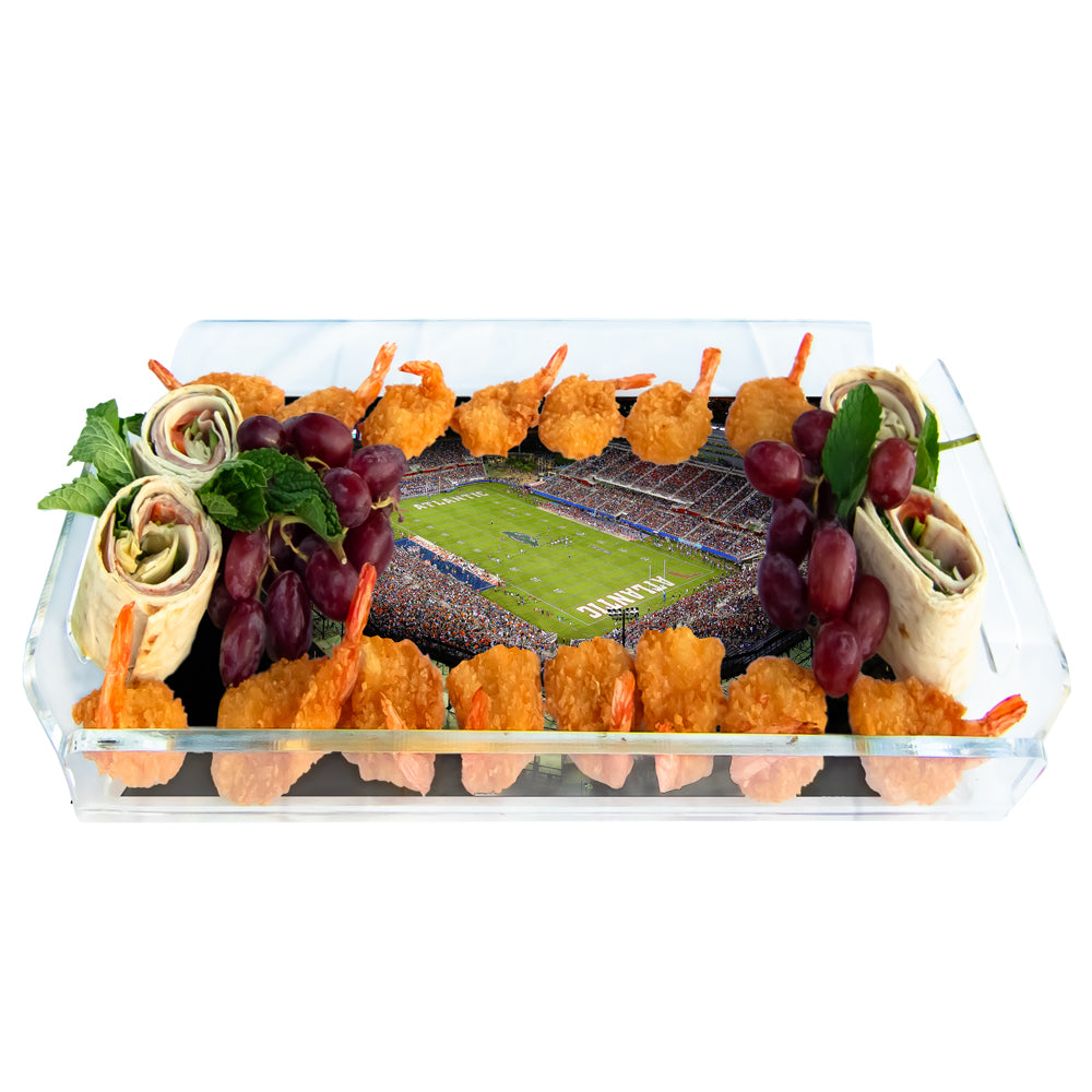 Florida Atlantic Owls - Florida Atlantic Stadium Decorative Serving Tray