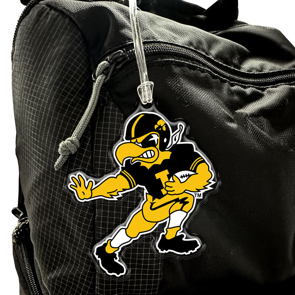 Iowa Hawkeyes - Ole Time Herky Ornament & Bag Tag