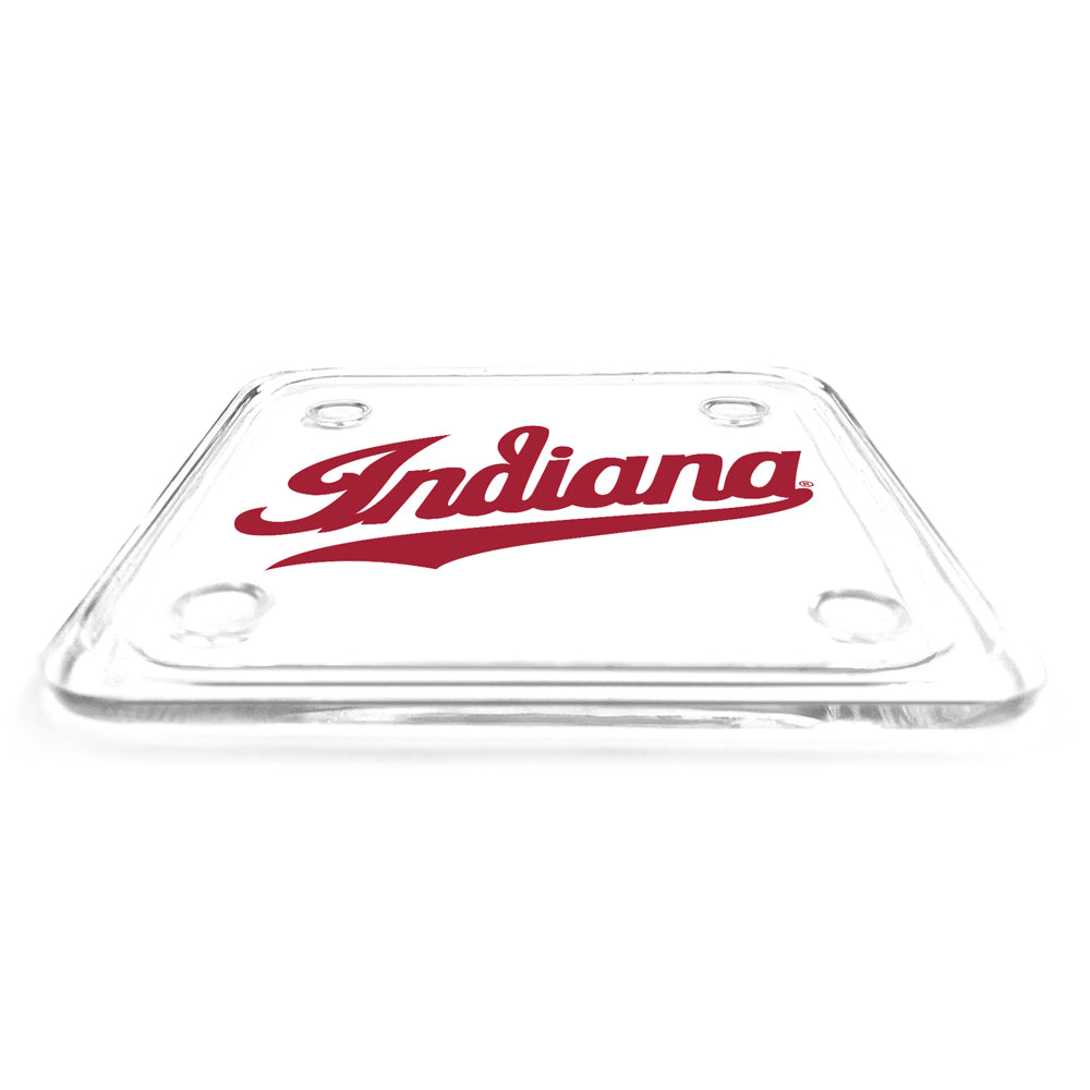 Indiana Hoosiers - Indiana Script Acrylic Drink Coaster