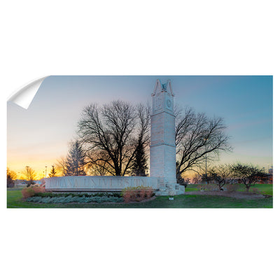 Indiana Hoosiers - Indiana University 1820 Panoramic - College Wall Art #Decal