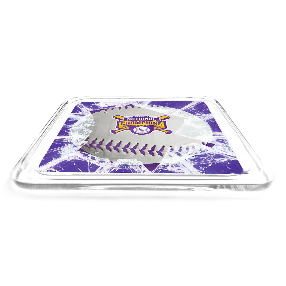 LSU Tigers - LSU Baseball 2025 National Champions Drink Coaster