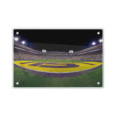 LSU Tigers - LSU End Zone - College Wall Art #Acrylic