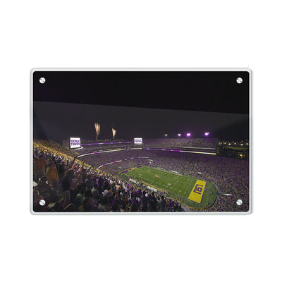 LSU Tigers - LSU Score Geaux Tigers - College Wall Art #Acrylic