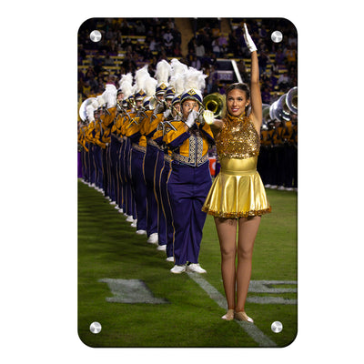LSU Tigers - LSU Golden Girl - College Wall Art #Metal