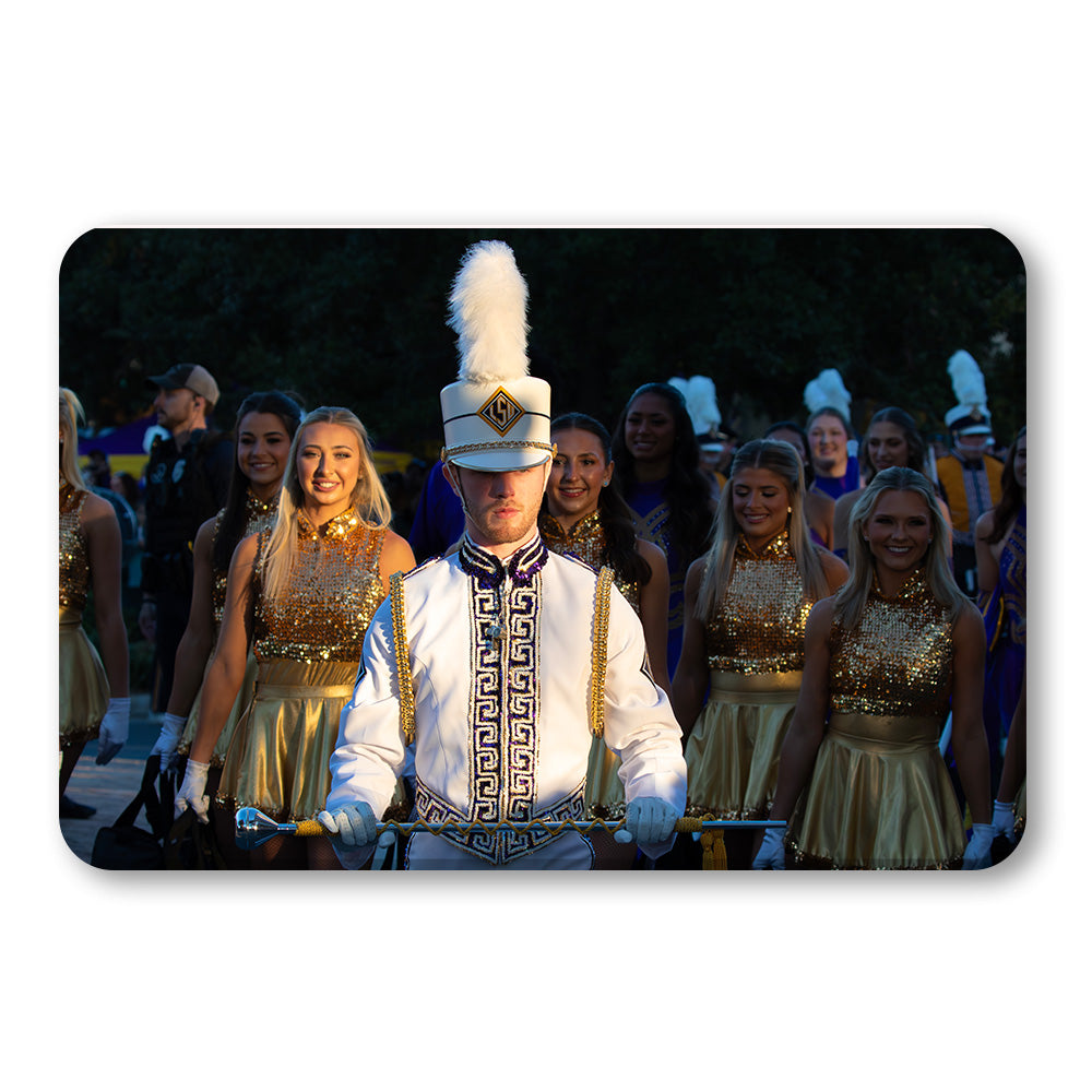 LSU Tigers - Drum Major - College Wall Art #PVC