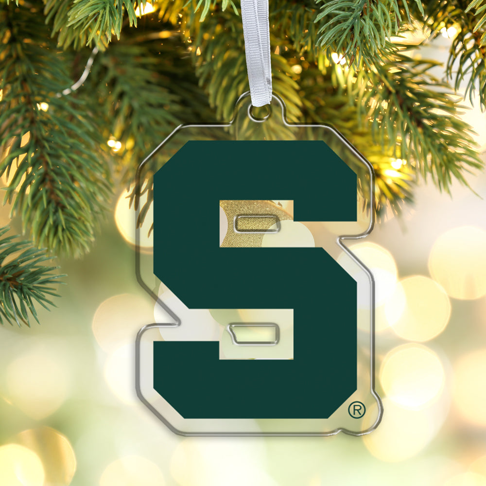 Michigan State Spartans - Spartans S Ornament & Bag Tag
