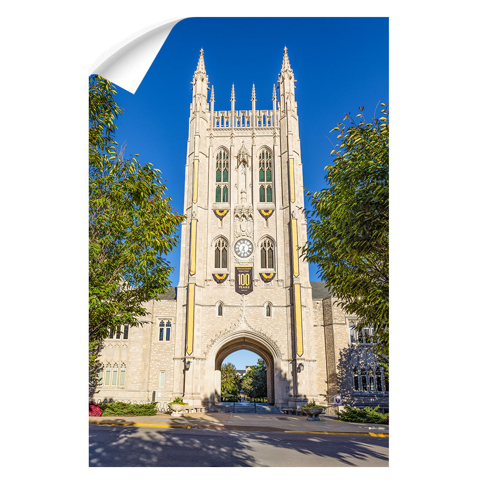 Missouri Tigers - Memorial Student Union Tower 100 Years - College Wall Art #Wall Decal