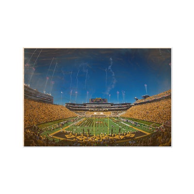 Missouri Tigers - Bombs Bursting in Air - College Wall Art #Wood