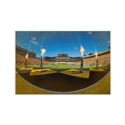 Missouri Tigers - Mizzou End Zone - College Wall Art #Wood