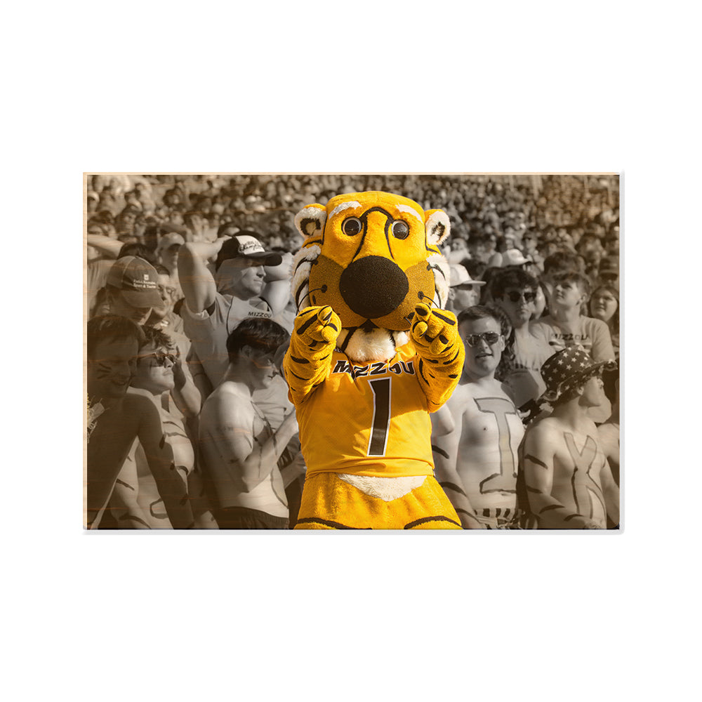 Missouri Tigers - Truman - College Wall Art #Wood