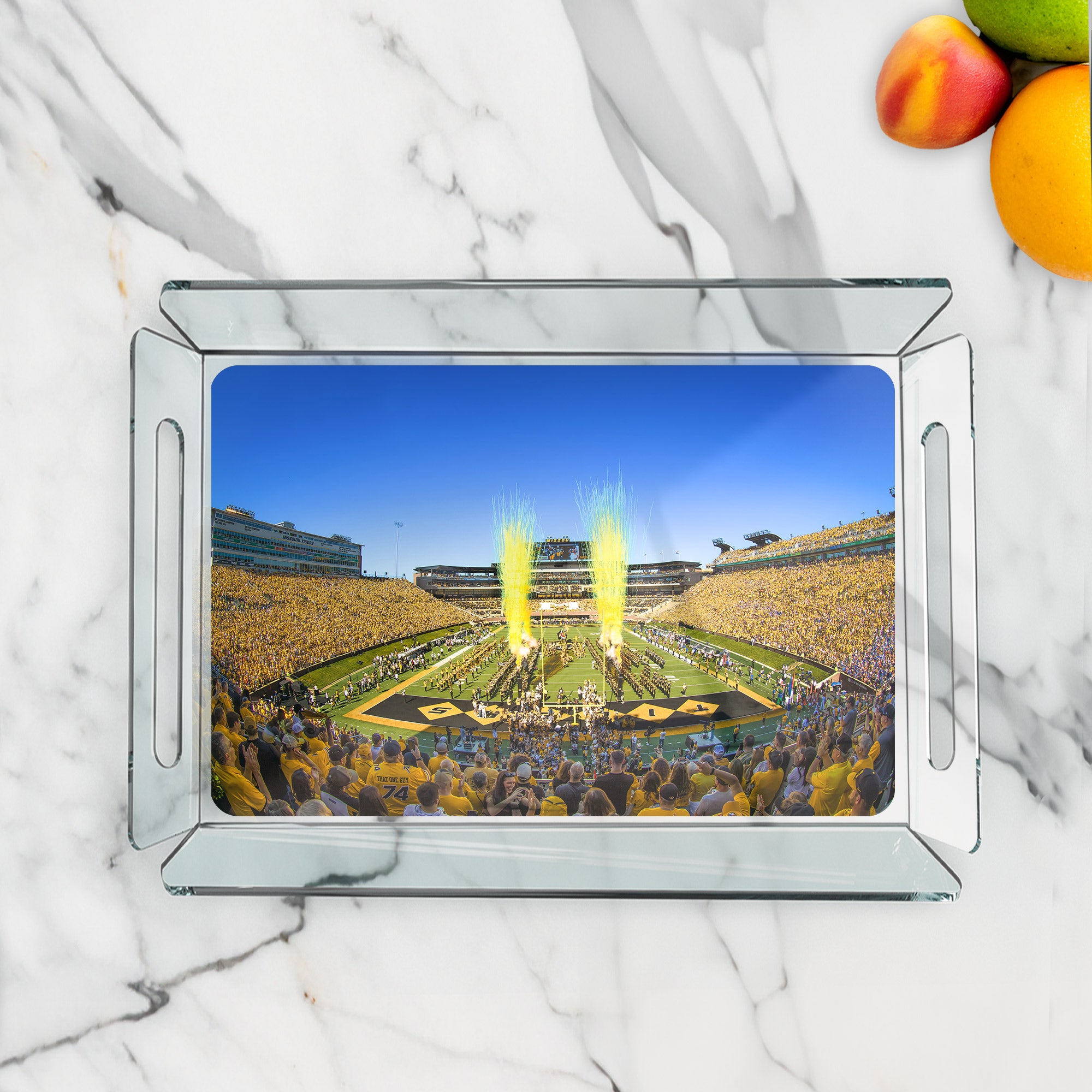 Missouri Tigers - Mizzou Grand Entrance Decorative Serving Tray