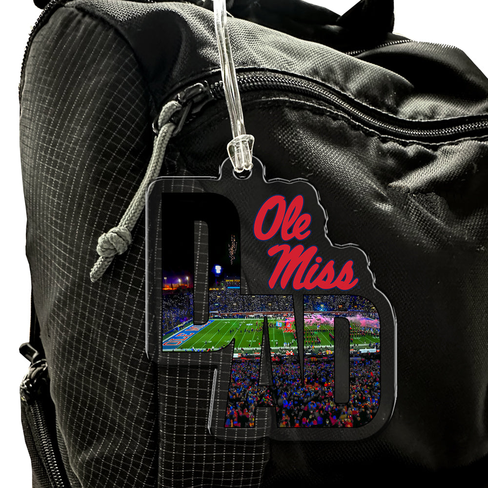 Ole Miss Rebels - Ole Miss Dad Bag Tag