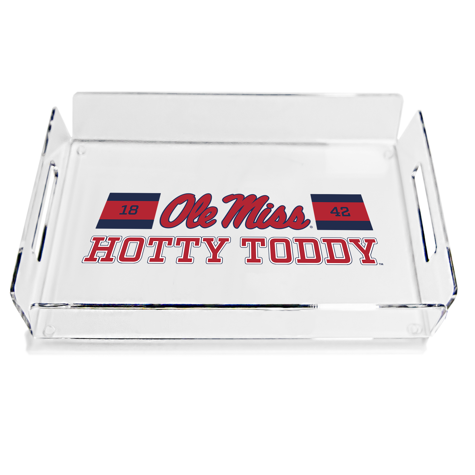Ole Miss Rebels - Ole Miss Hotty Toddy Decorative Tray