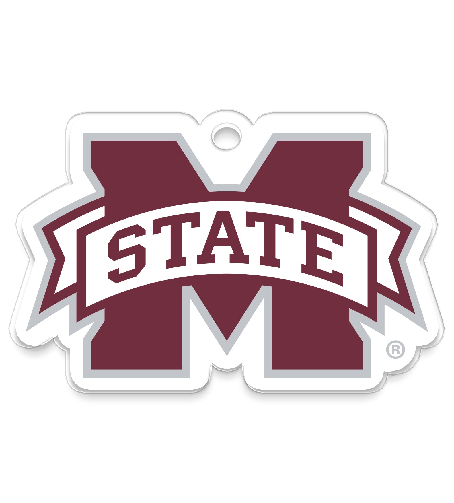 Mississippi State Bulldogs - M State Ornament & Bag Tag