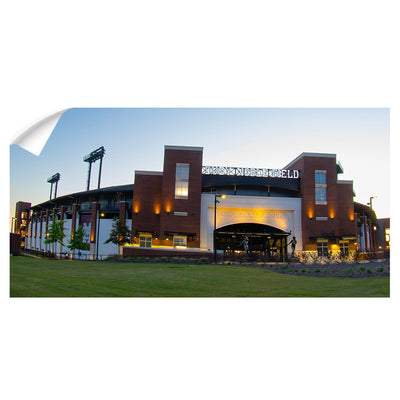 Mississippi State Bulldogs - Dudy Noble Field Sunrise Panoramic - College Wall Art #Wall Decal