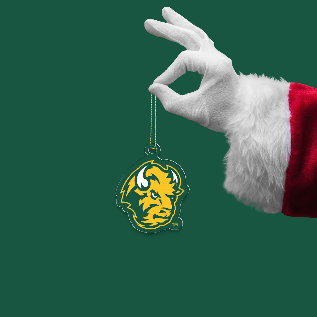 North Dakota State Bison - NDSU Bison Bag Tag & Ornament