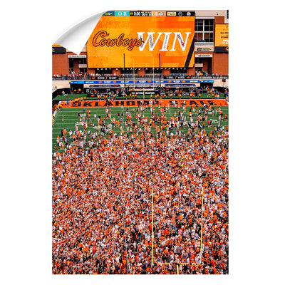 Oklahoma State Cowboys - Oklahoma State Cowboys Win - College Wall Art #wall decal