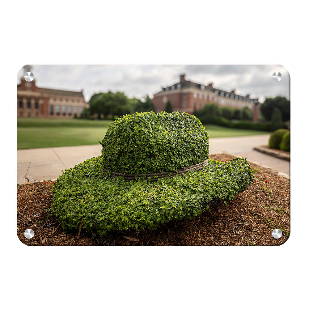 Oklahoma State Cowboys - Hat - College Wall Art #Metal