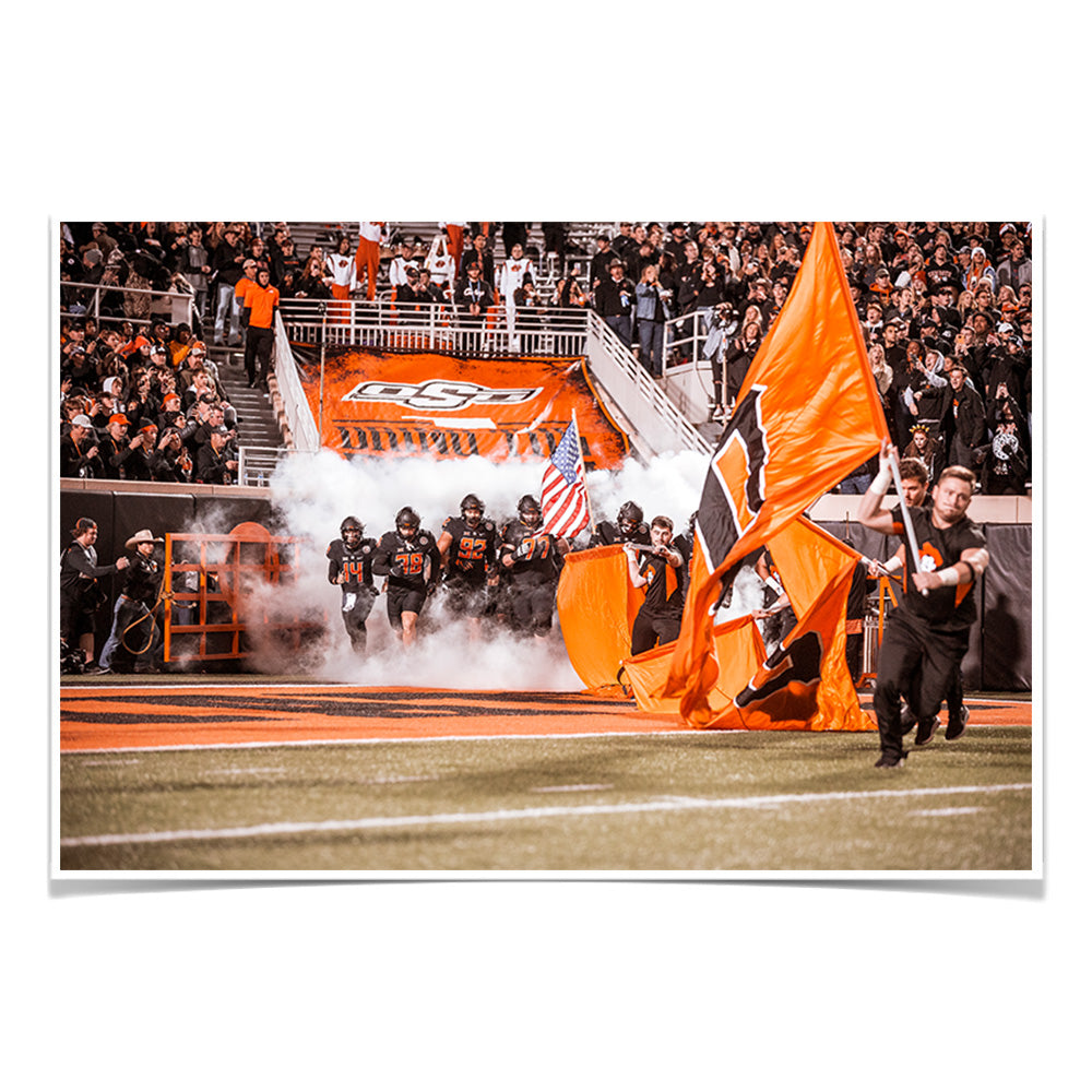 Oklahoma State Cowboys - Enter OSU - College Wall Art #Photo Poster