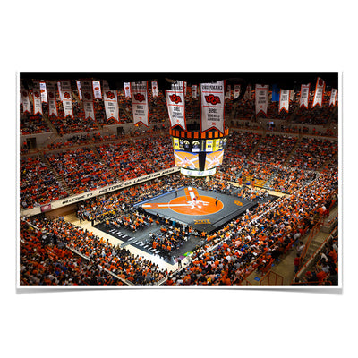 Oklahoma State Cowboys - Gallagher-Iba Arena - College Wall Art #Photo Poster