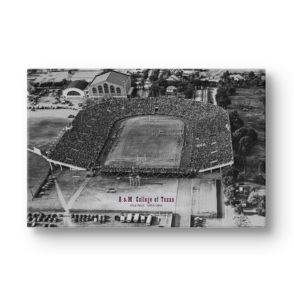 Texas A&M Aggies - Sesquicentennial Vintage Kyle Field Circa 1940