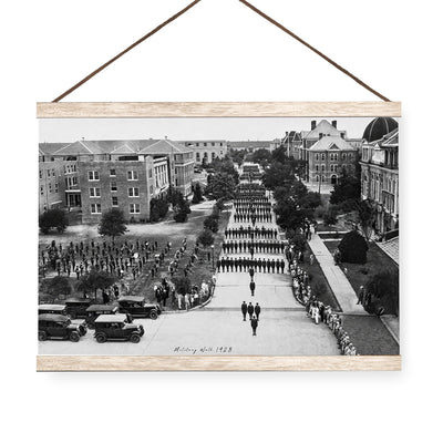 Texas A&M Aggies - Sesquicentennial Vintage A&M Military Walk 1928