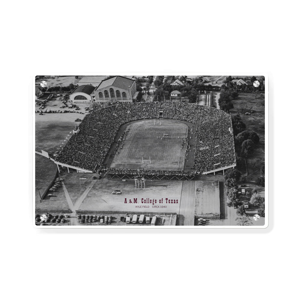 Texas A&M Aggies - Sesquicentennial Vintage Kyle Field Circa 1940