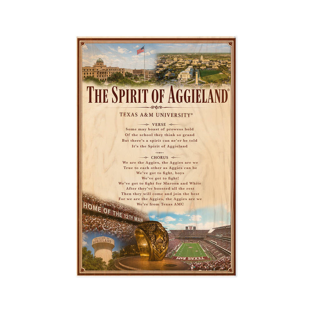 Texas A&M Aggies - Sesquicentennial The Spirit of Aggieland