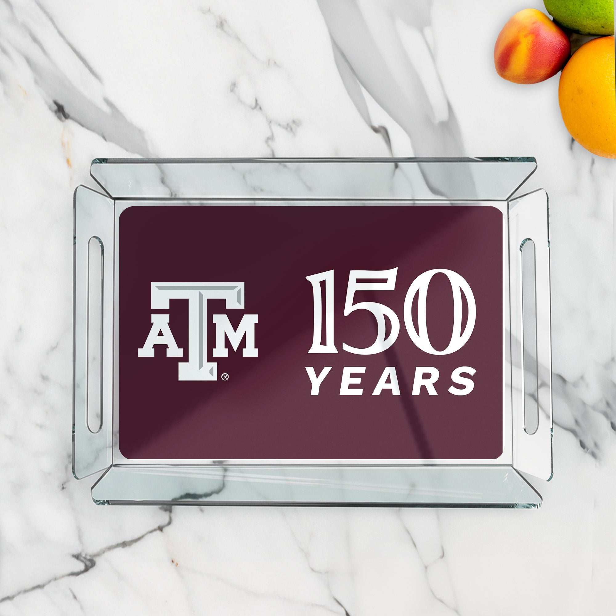 Texas A&M Aggies - Texas A&M Sesquicentennial 150 Years - Decorative Tray