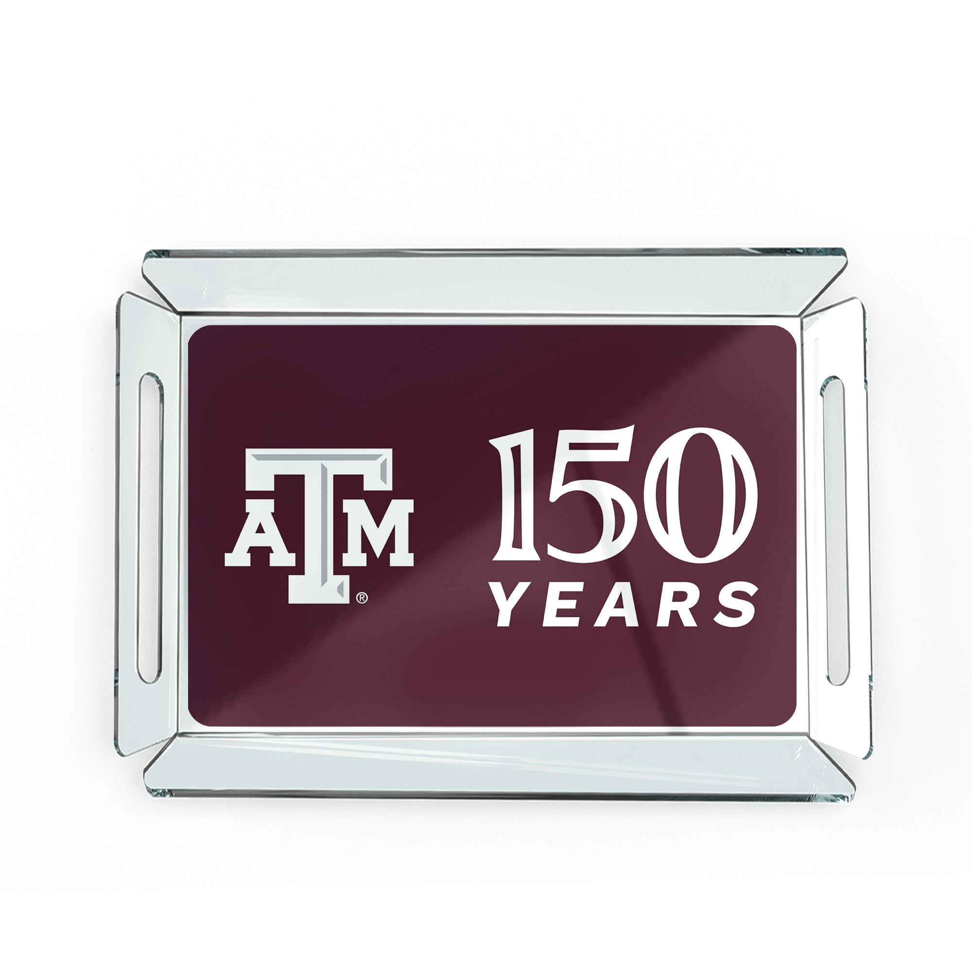 Texas A&M Aggies - Texas A&M Sesquicentennial 150 Years - Decorative Tray