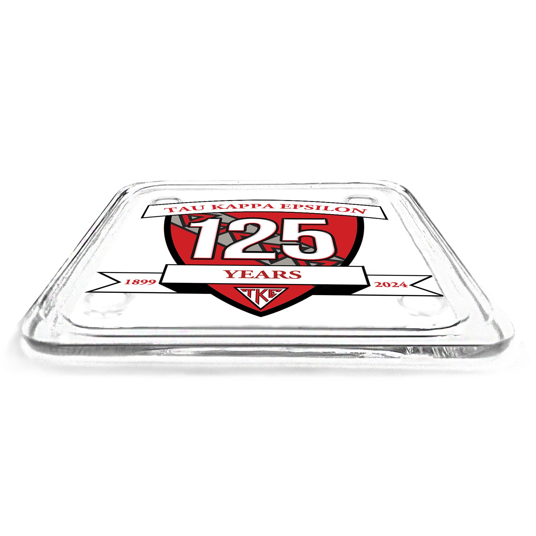 Tau Kappa Epsilon - TKE 125 Acrylic Drink Coaster