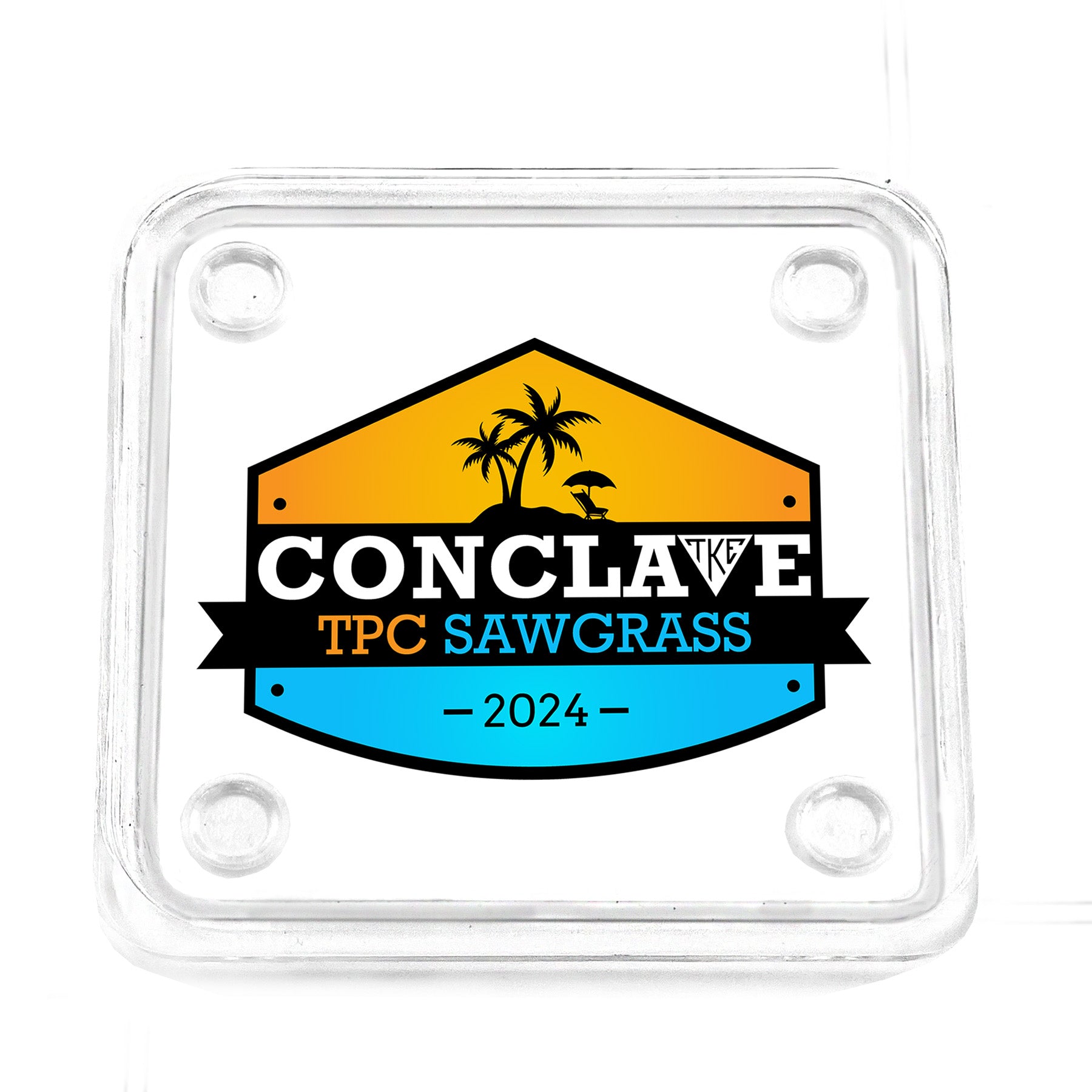Tau Kappa Epsilon - TKE Conclave 2024 Acrylic Drink Coaster
