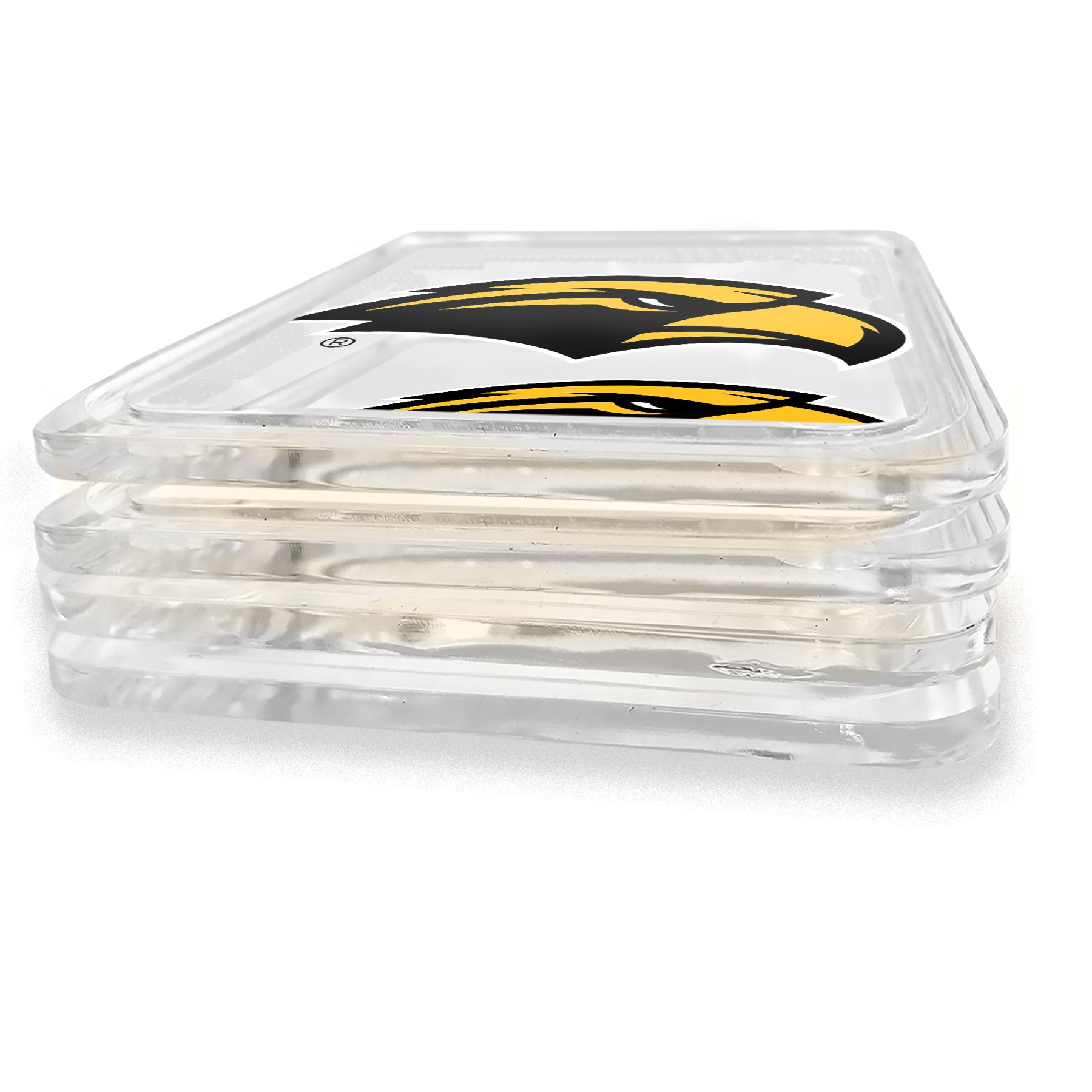 Southern Miss Golden Eagles - Southern Miss Golden Eagles Logo Drink Coaster