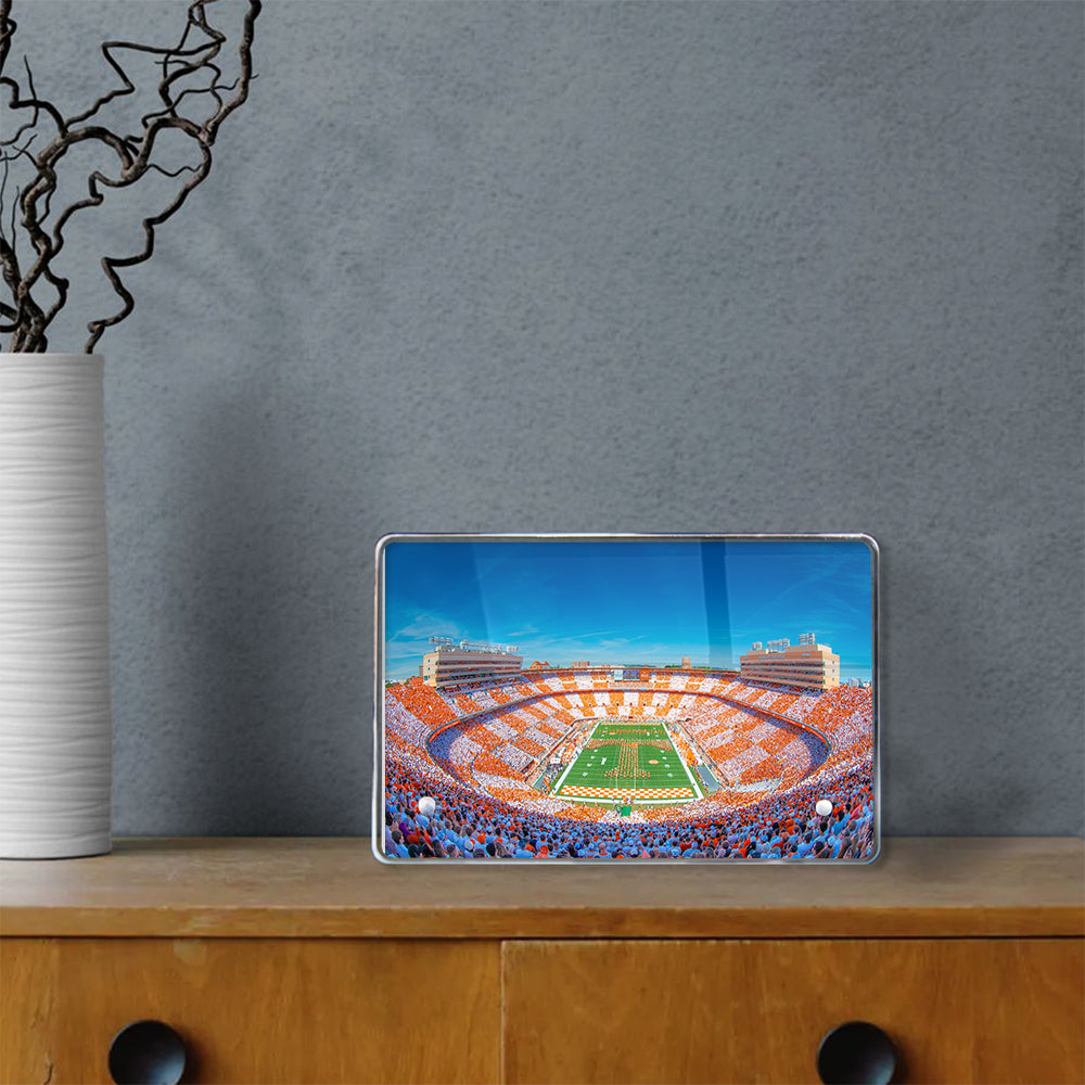 Tennessee Volunteers - Checker Neyland Pride of the Southland - College Wall Art #Acrylic Mini