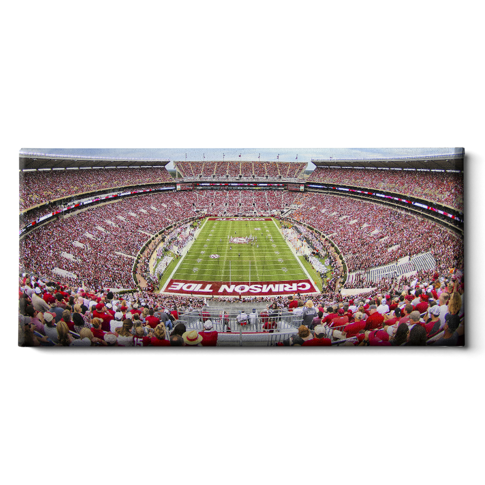 Alabama Crimson Tide - Crimson Tide Pano - College Wall Art #Canvas