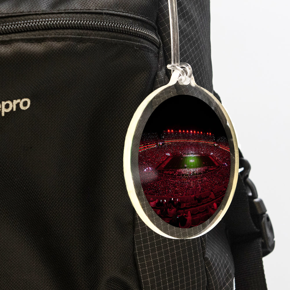 Alabama Crimson Tide - Light Up A Crimson Bryant Denny Ornament & Bag Tag