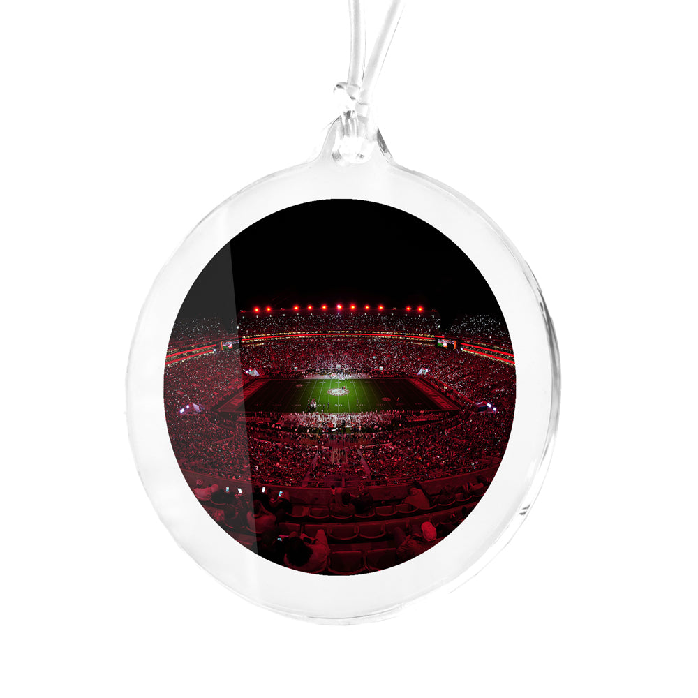 Alabama Crimson Tide - Light Up A Crimson Bryant Denny Ornament & Bag Tag