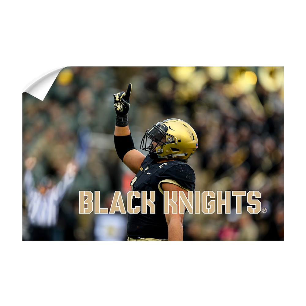 Army West Point Black Knights - Black knights Score - College Wall Art #Canvas