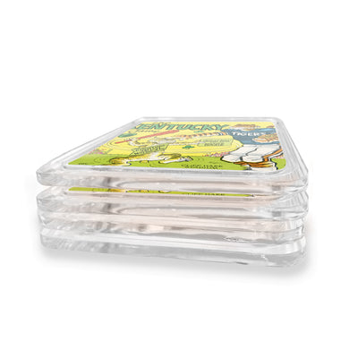 Auburn Tigers - Vintage The Kentucky Game 10.4.64 Drink Coaster