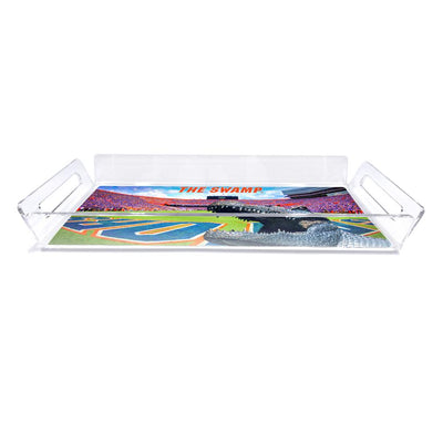 Florida Gators - Bull Gator Swamp Decorative Serving Tray